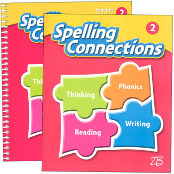 Zaner-Bloser Spelling Connections Grade 2 Homeschool Bundle (2016 edition)