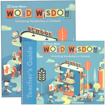 Zaner-Bloser Word Wisdom Grade 3 Homeschool Bundle (2017 Edition)