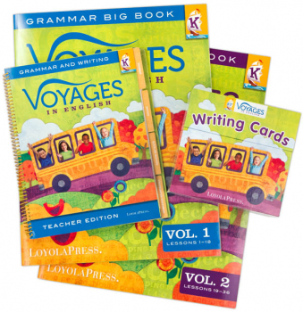 Voyages in English 2018 Kindergarten Kit with Teacher Edition