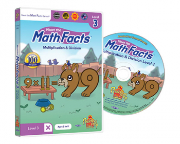 Meet the Math Facts Multiplication & Division DVD Level 3
