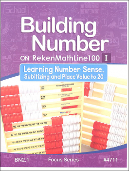 Building Number on RekenMathLine100 I Color Workbook