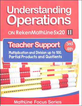 Understanding Operations on RekenMathLine 5x20 II Teacher Support