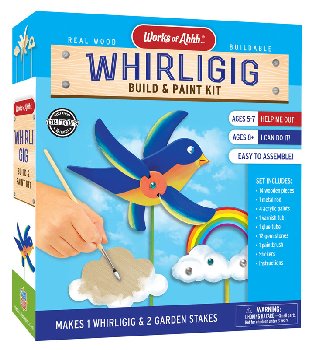 Whirligig Build & Paint Kit (Works of Ahhh)