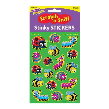 Bug Buddies - Licorice Scratch 'n Sniff Stinky Stickers