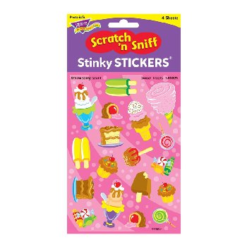 Sweet Treats - Strawberry Scratch 'n Sniff Stinky Stickers