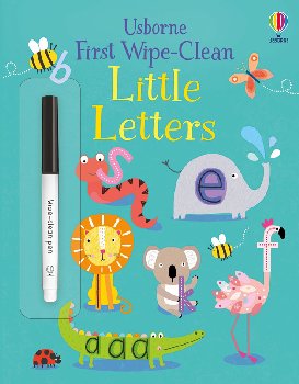 First Wipe-Clean Book: Little Letters