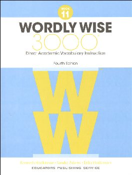 Wordly Wise 3000 4th Edition Student Book 11