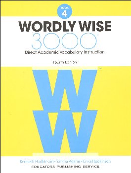 Wordly Wise 3000 4th Edition Student Book 4