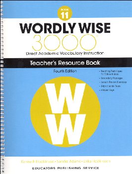 Wordly Wise 3000 4th Edition Teacher Resource Book 11