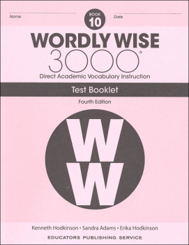 Wordly Wise 3000 4th Edition Test Book 10