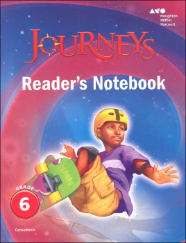 grade journeys notebook reader readers language arts harcourt