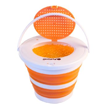 Collapsible Gellet Tub - Orange