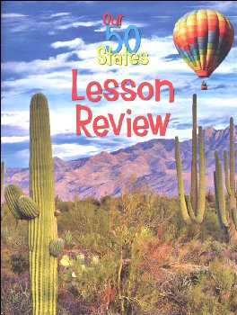 Our 50 States Lesson Review Book