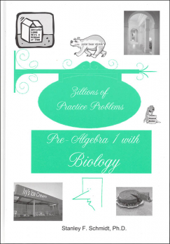 Zillions of Practice Problems Pre-Algebra 1 with Biology