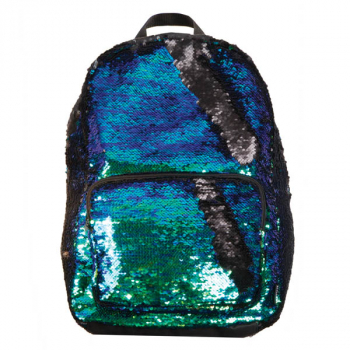 Mermaid / Black Magic Sequin Backpack