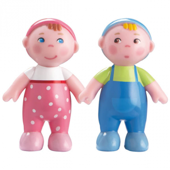 Little Friends - Bendy Doll Babies Marie & Max