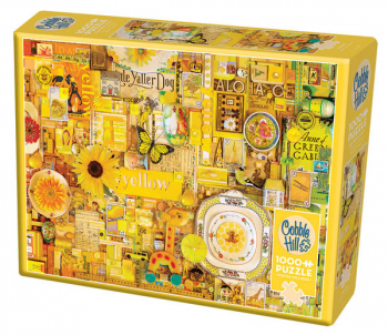 Yellow Collage Jigsaw Puzzle (1000 piece)