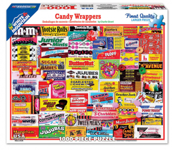 Candy Wrappers Collage Jigsaw Puzzle (1000 piece)
