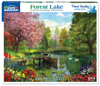 Forest Lake Jigsaw Puzzle (1000 piece)