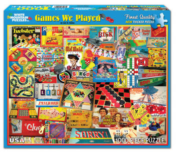 Games We Played Collage Jigsaw Puzzle (1000 piece)