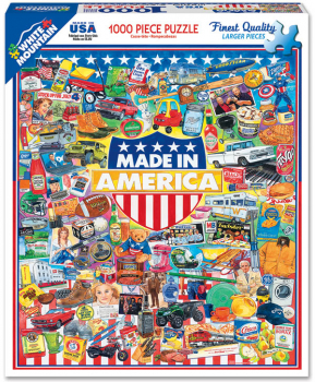 Made in America Collage Jigsaw Puzzle (1000 piece)
