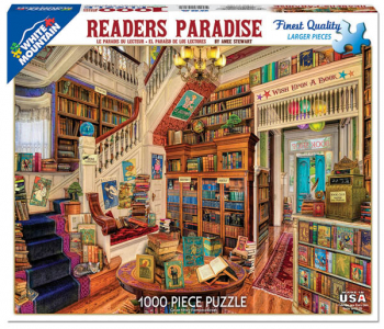 Reader's Paradise Jigsaw Puzzle (1000 piece)