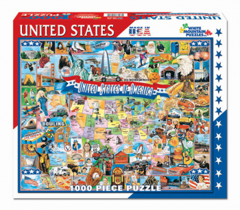 United States of America Collage Jigsaw Puzzle (1000 piece)