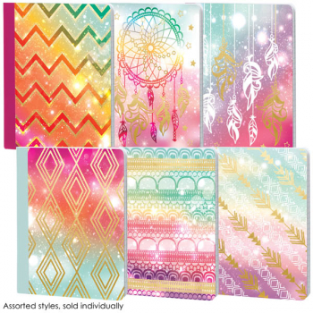 Tribal Daydream College Ruled Dimensional Composition Book Assorted Design