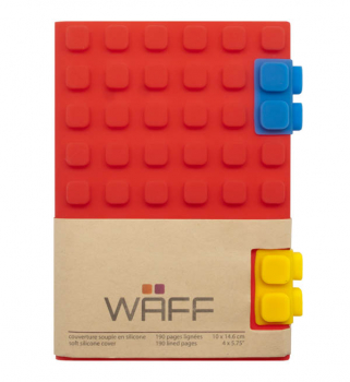 Waff Journal Medium - Red