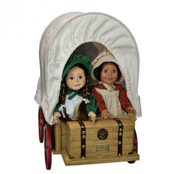 Little House Wagon + Sleigh Conversion (For Little House Dolls & accessories)
