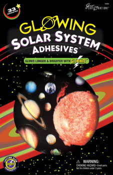 Solar System Glow in the Dark Adhesives (Celestial Adhesive)