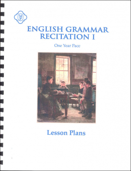 English Grammar Recitation I: 1 Year Lesson Plans