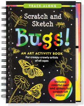 Bugs Trace-Along Scratch and Sketch Activity Book