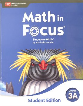 Math in Focus 2020 Student Edition Course 3A