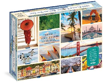 1000 Places to See Before You Die 1000 Piece Puzzle