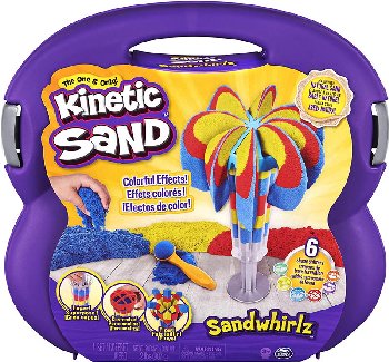 Kinetic Sand Sandwhirlz Playset with 3 Colors