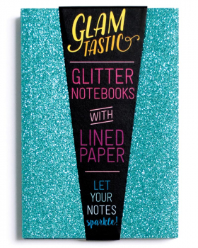 Oh My Glitter! Notebooks: Aquamarine & Sapphire (set of 3)