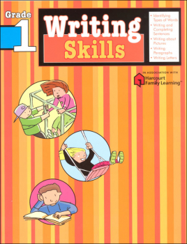 Writing Skills Grade 1 (Flash Kids Harcourt Family Learning)