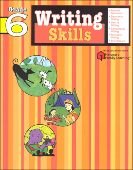 Writing Skills Grade 6 (Flash Kids Harcourt Family Learning)