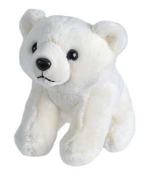 Pocketkins Polar Bear 5" Plush
