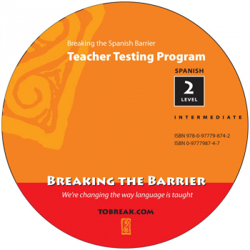 Breaking the Spanish Barrier - Level 2 (Intermediate) Teacher Tests (disc)
