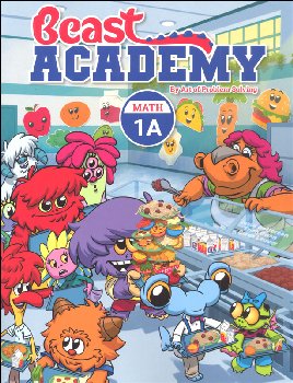 Beast Academy 1A Math Guide and Practice (combined volume)