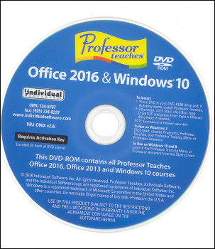 Professor Teaches Office & Windows 10