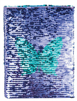 Butterfly Sequin Journal