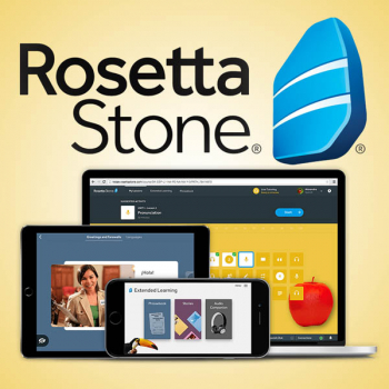 Rosetta Stone Homeschool Family Pack (3 users) Unlimited Languages Subscription - 24 months