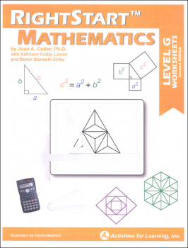 RightStart Mathematics Level G Worksheets (2nd edition)