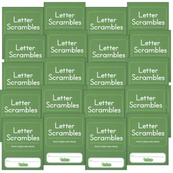 Letter Scrambles 2 Journal set of 20