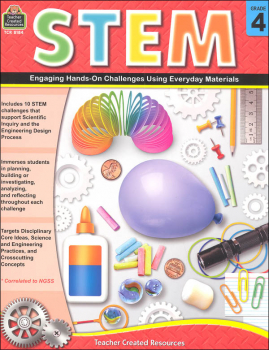 STEM: Engaging Hands-On Challenges Using Everyday Materials - Grade 4