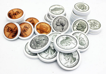 US Coins Foam Manipulatives