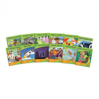 Decodable Readers: Fiction Phase 4 Blends (set of 12)